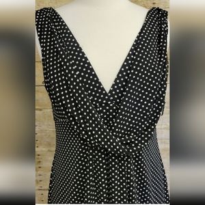 Tiana B. polka dot dress